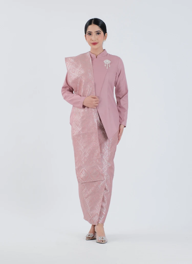 Dasiyah Series Set Kebaya Janggan Batik Modern Couple Wisuda Lamaran Tunangan Kondangan Bridesmaid