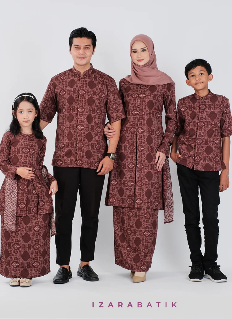Family Set Nayra Series - Raya Collection Setelan Baju Couple Sarimbit Keluarga Muslim Lebaran