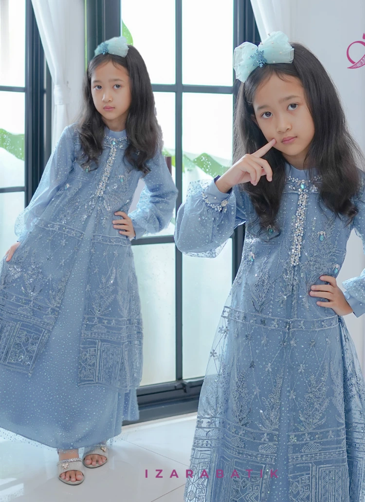 DRESS ANAK DENIM