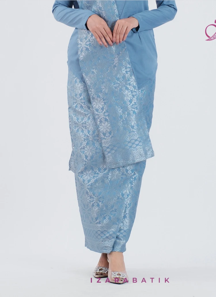 ROK SONGKET DENIM