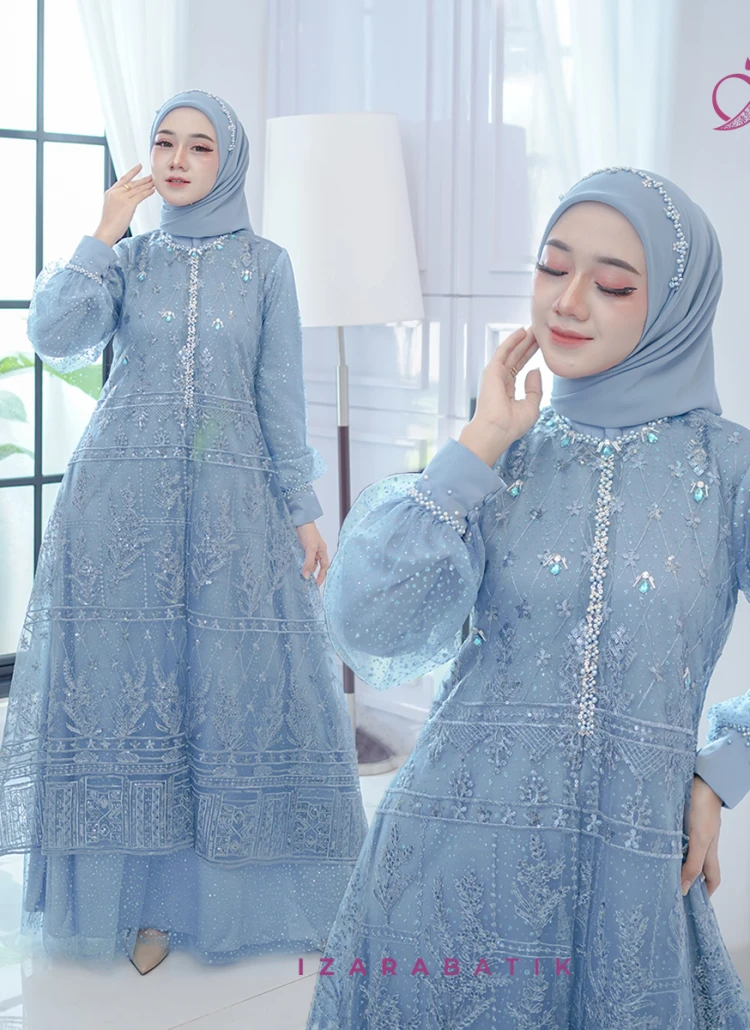 DRESS DEWASA DENIM