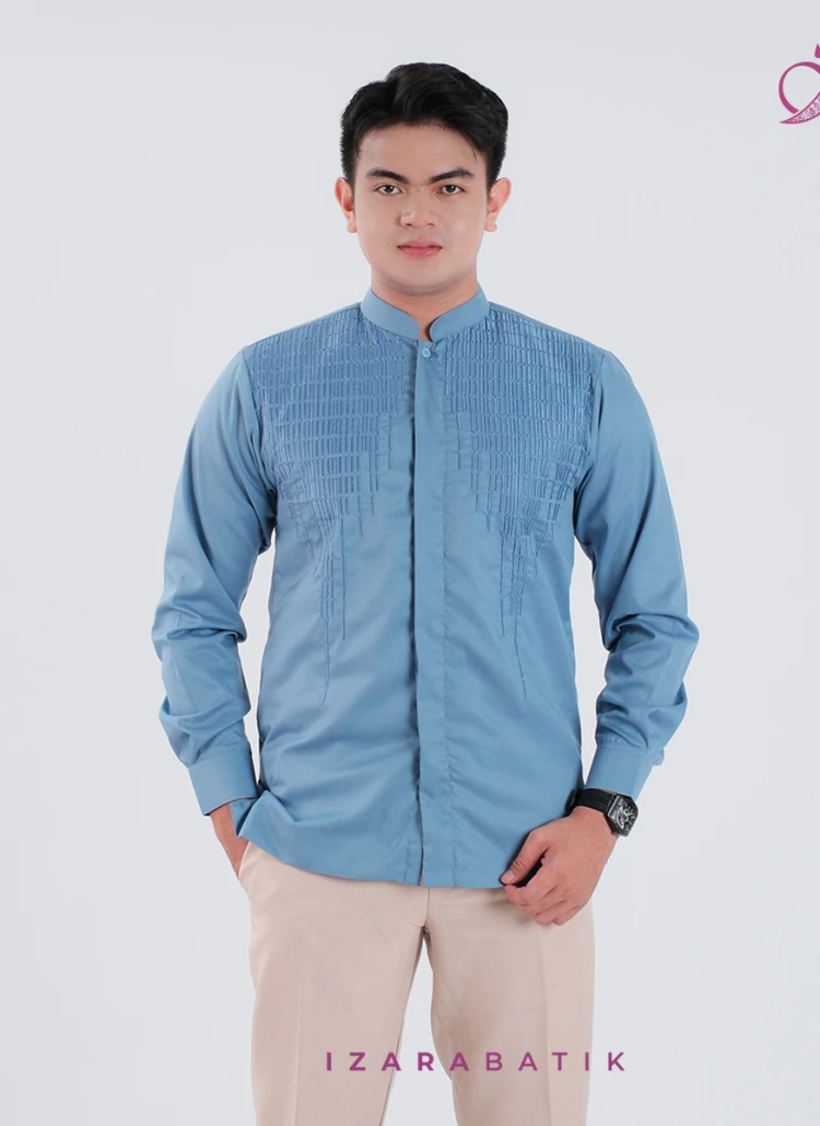 KEMEJA DEWASA DENIM M