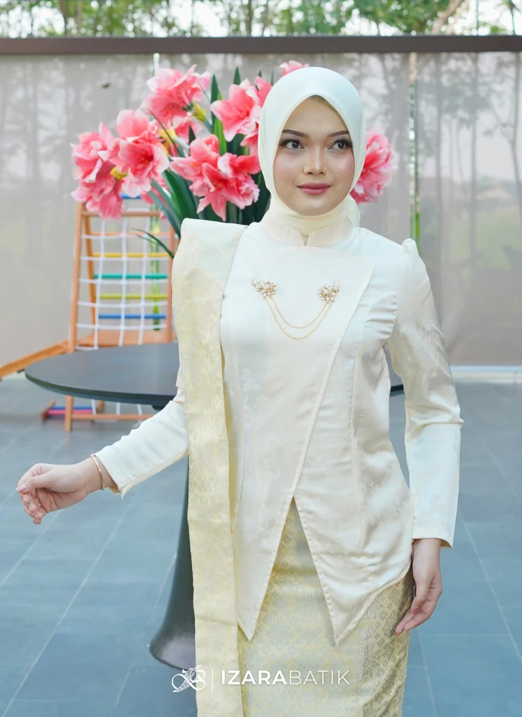 ATASAN KEBAYA YELLOW