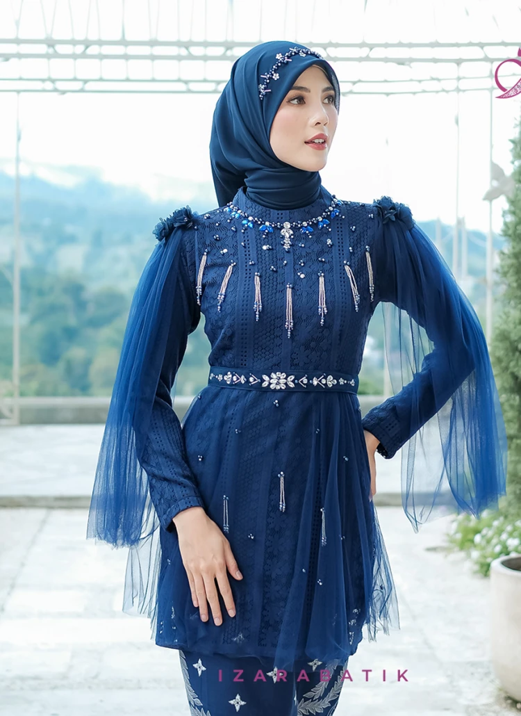 ATASAN KEBAYA NAVY