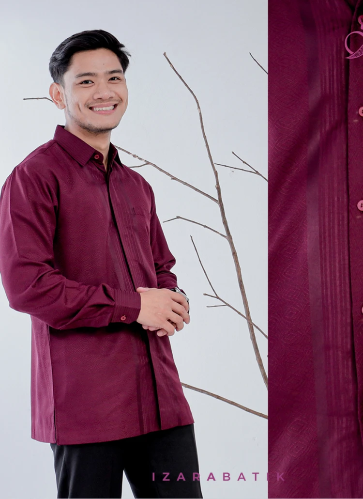 HEM DEWASA BURGUNDY