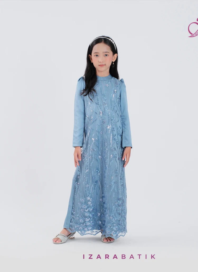 DRESS ANAK DENIM L