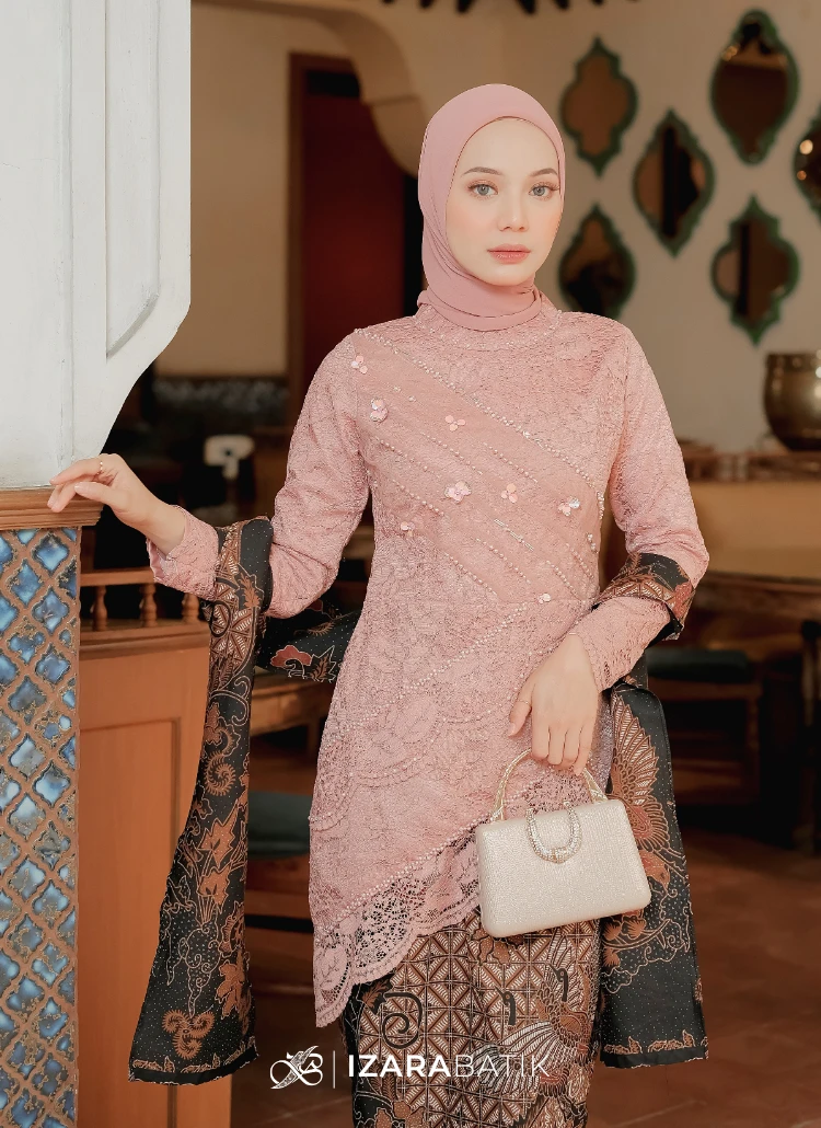 Atasan Ivana Dusty Pink